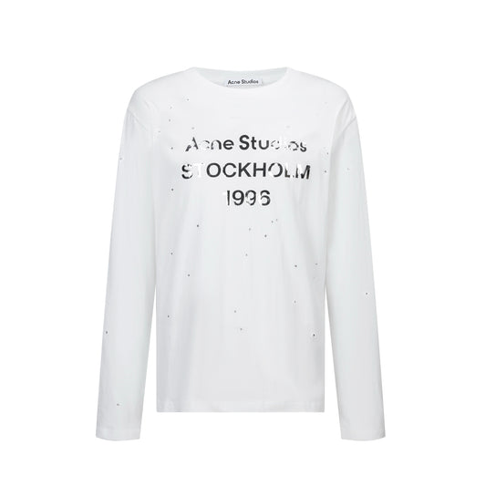 Acne rhinestone sweatshirt