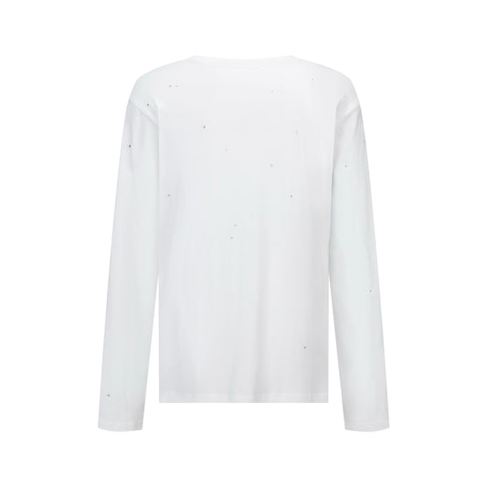 Acne rhinestone sweatshirt