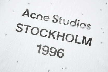 Acne rhinestone sweatshirt