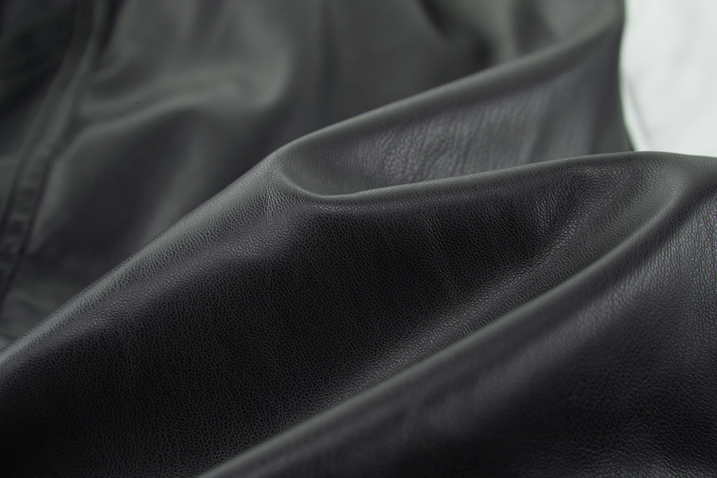 Balen applique leather jacket