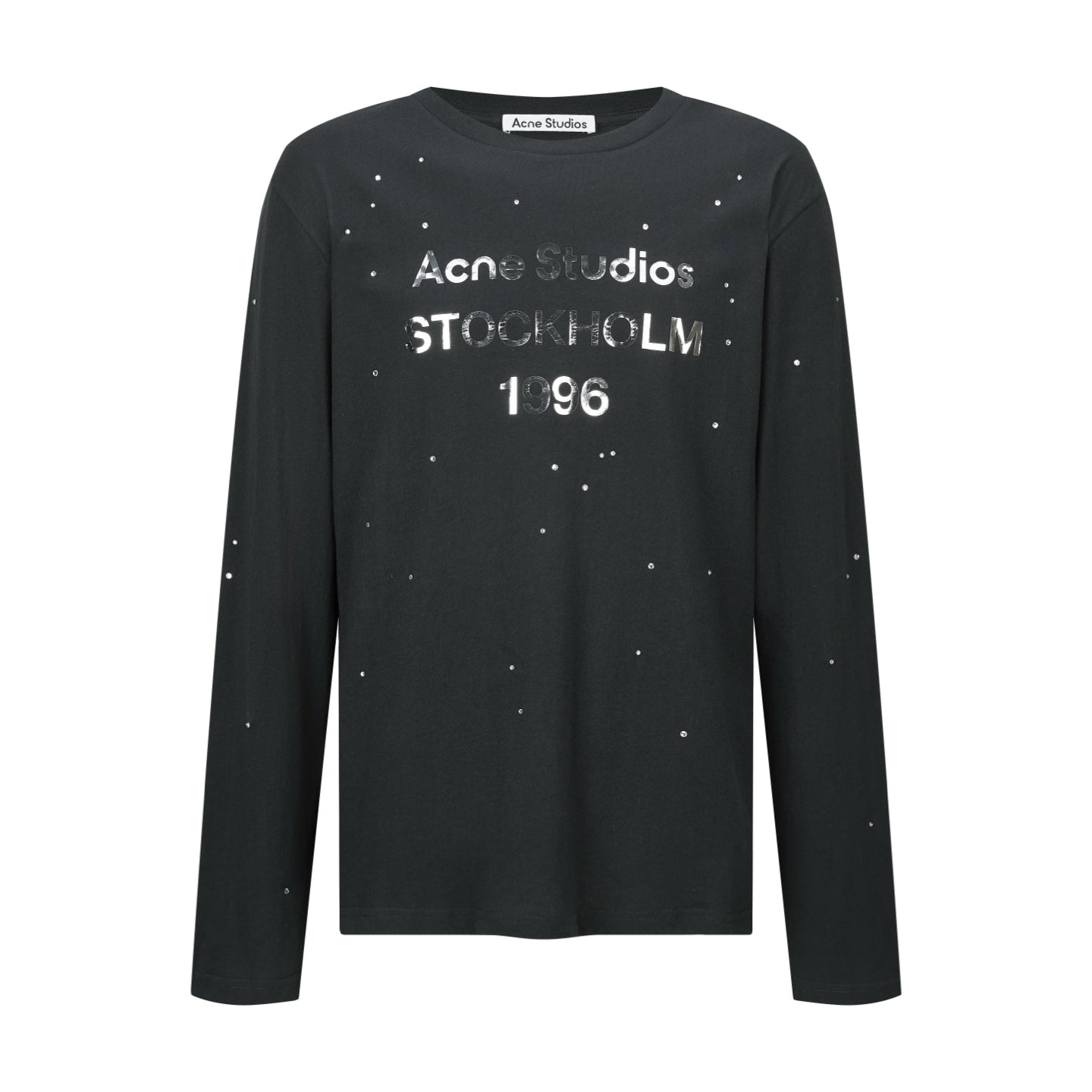 Acne rhinestone sweatshirt