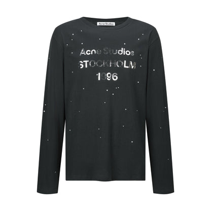 Acne rhinestone sweatshirt