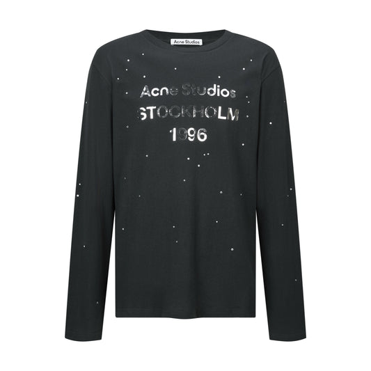 Acne rhinestone sweatshirt