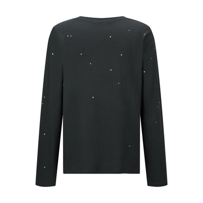 Acne rhinestone sweatshirt