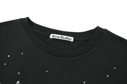 Acne rhinestone sweatshirt