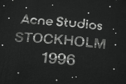 Acne rhinestone sweatshirt