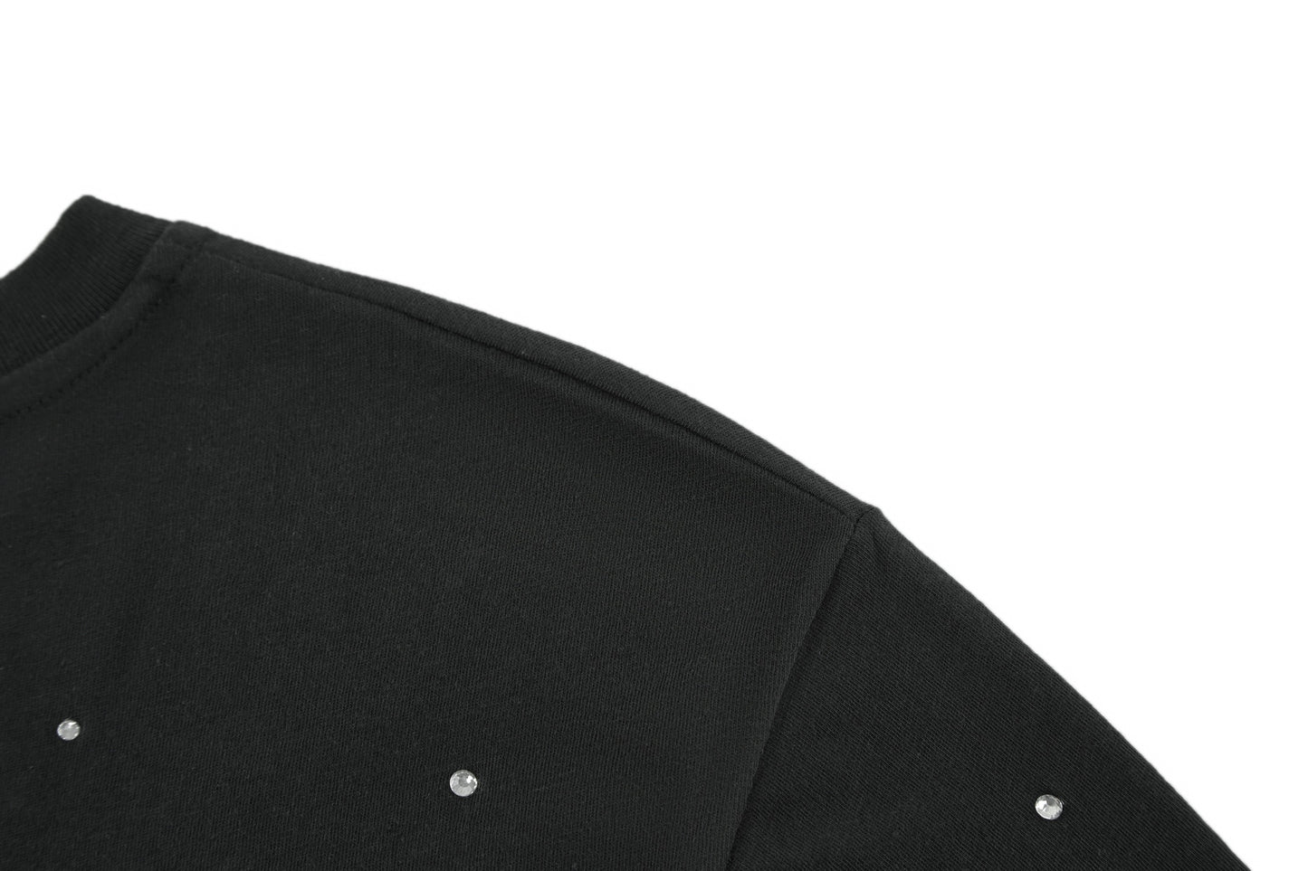 Acne rhinestone sweatshirt