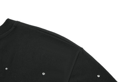 Acne rhinestone sweatshirt