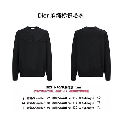 CD casual knitted sweater