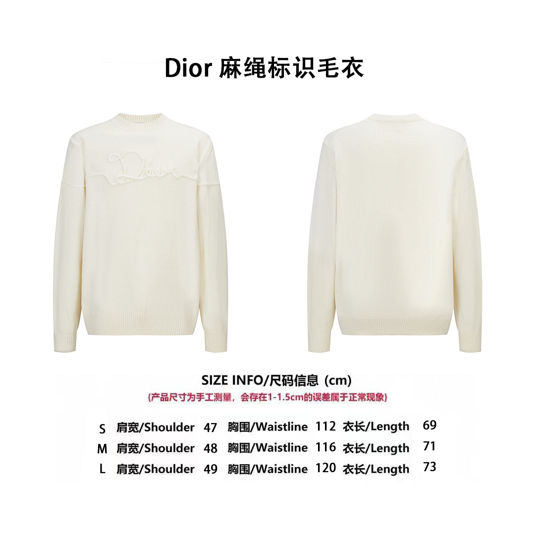 CD casual knitted sweater