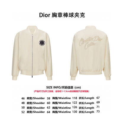CD embroidered jacket