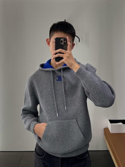 Cel jacquard hoodie