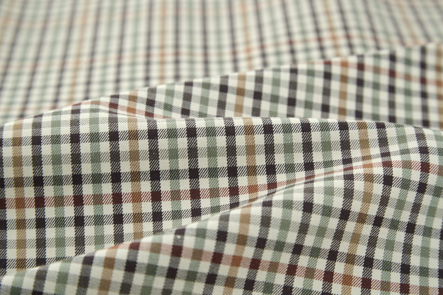 Balen plaid full-zip shirt