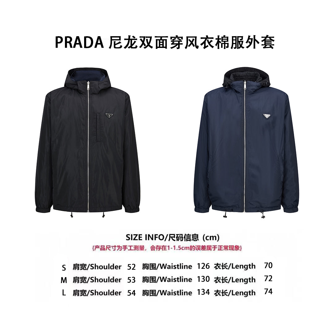 Pra reversible windbreakers jacket