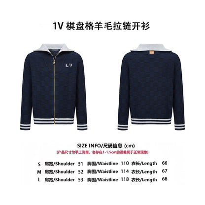 Louis full-zip cardigan