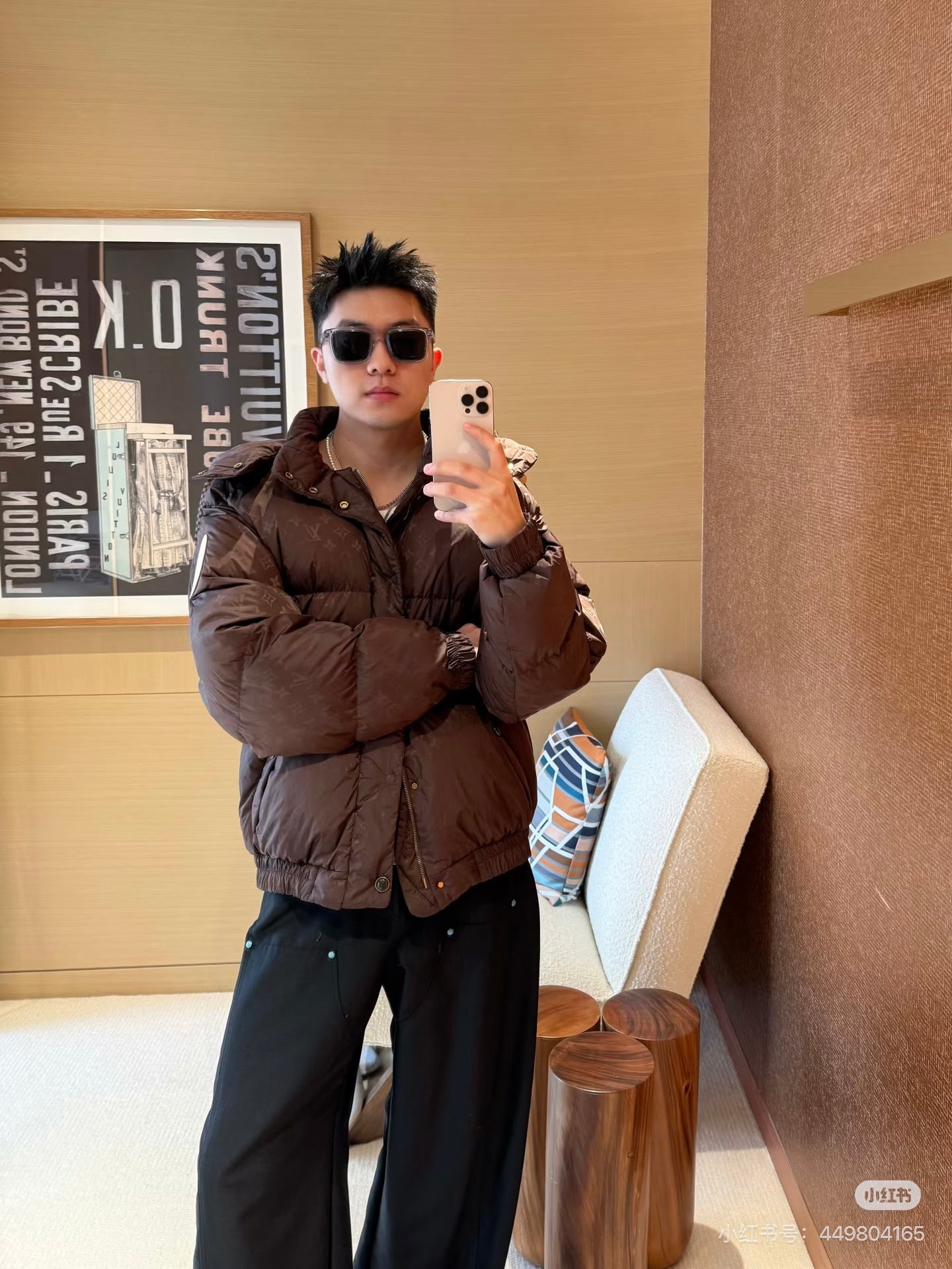 Louis ski down jacket