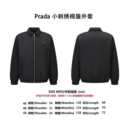 Pra embroidered full-zip jacket