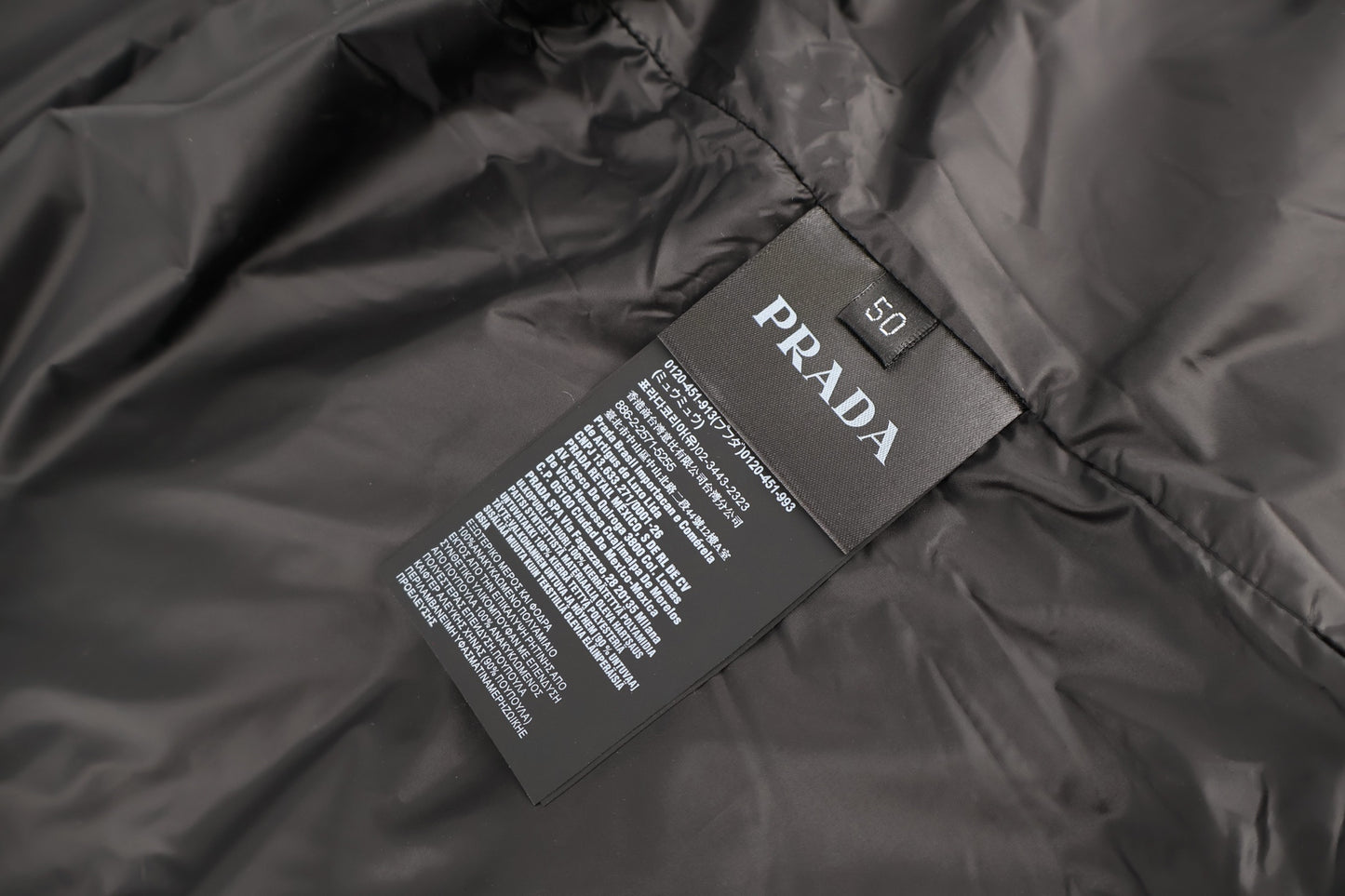 Pra logo bedeg down jacket