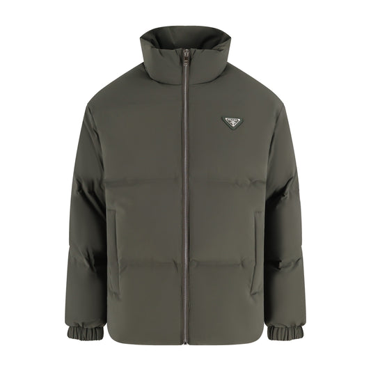 Pra logo badge down jacket