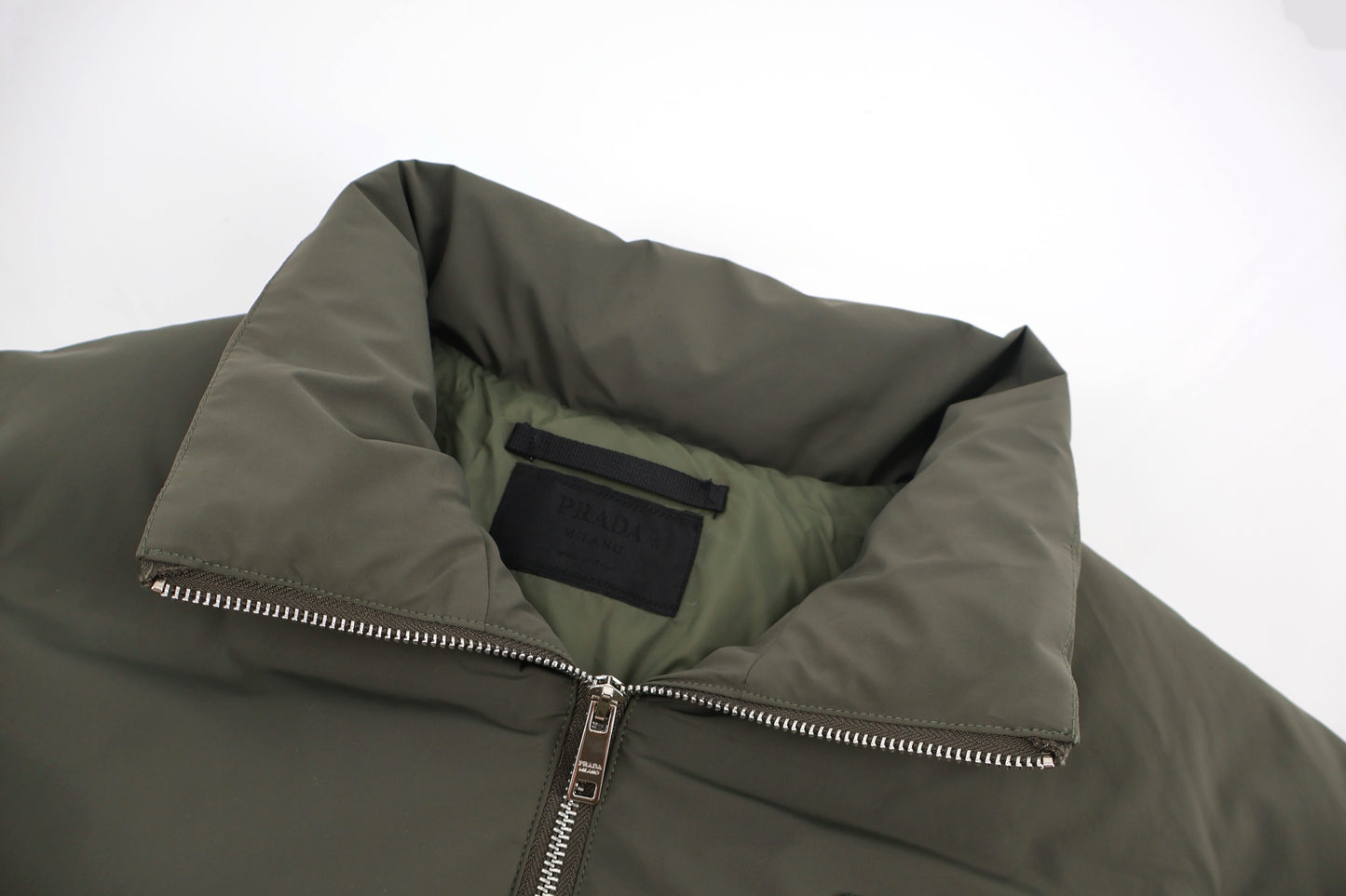 Pra logo badge down jacket