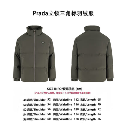 Pra logo badge down jacket