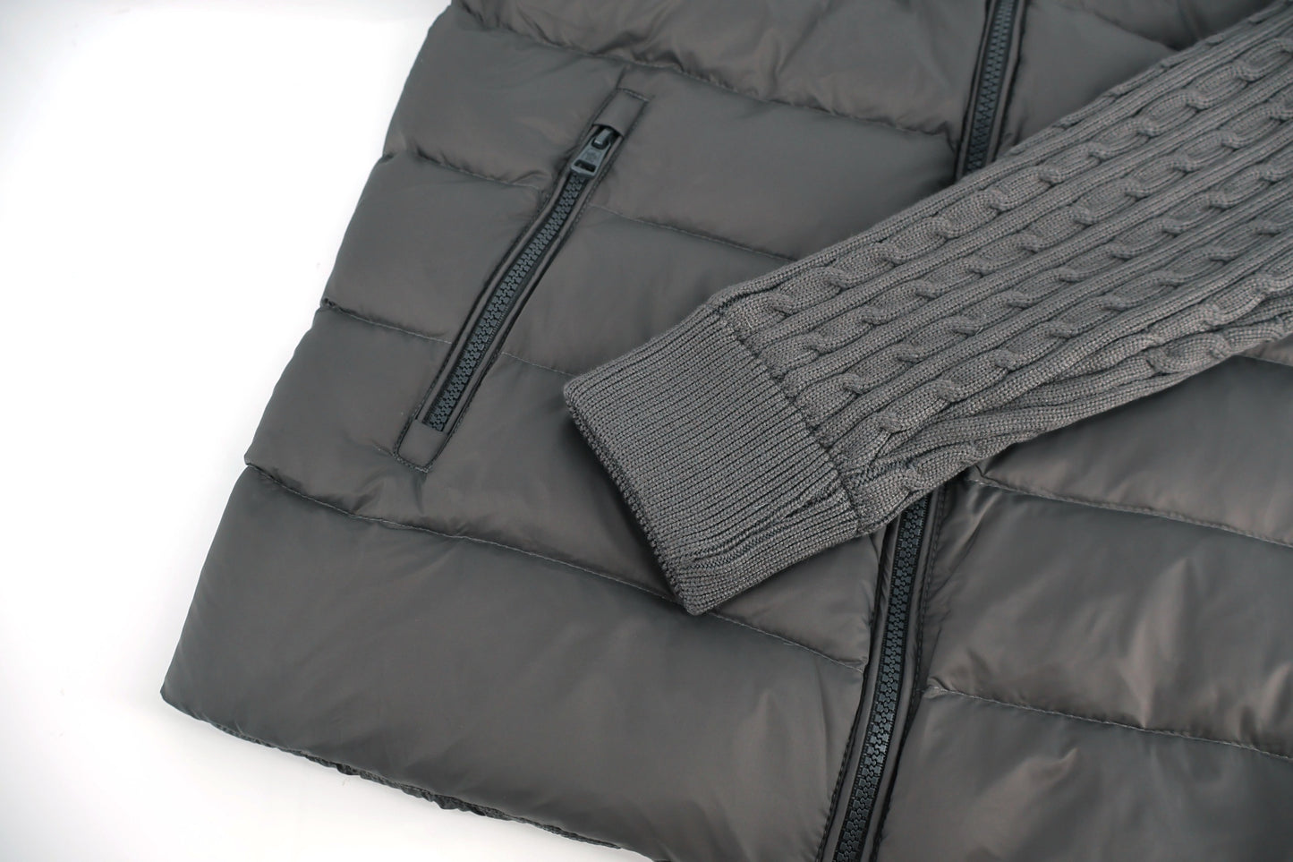 Mon hybrid down jacket