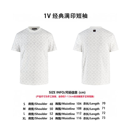 Louis all-over print t-shirt