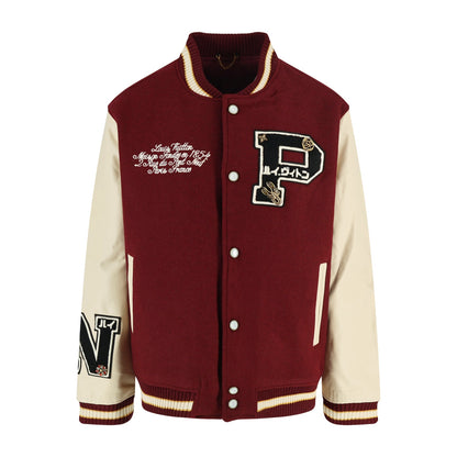 Louis collaboration varsity jacket