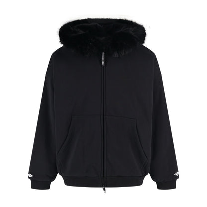 Balen faux fur-trimmed jacket