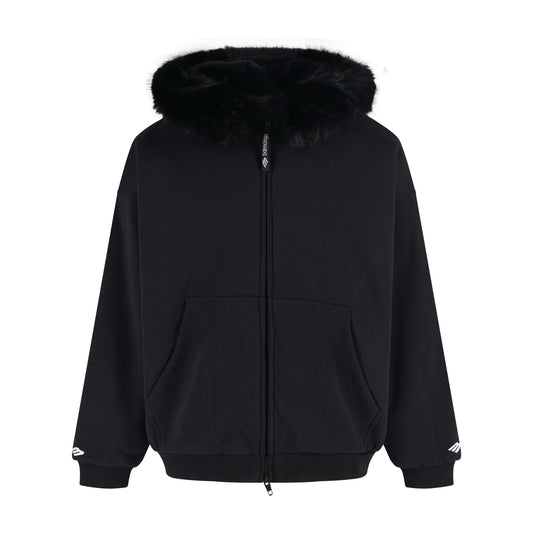 Balen faux fur-trimmed jacket