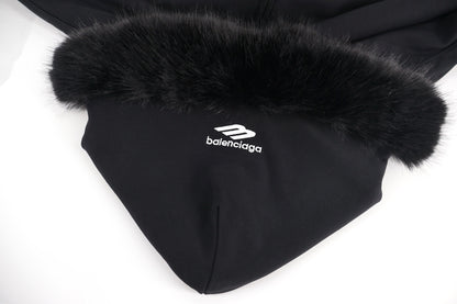 Balen faux fur-trimmed jacket