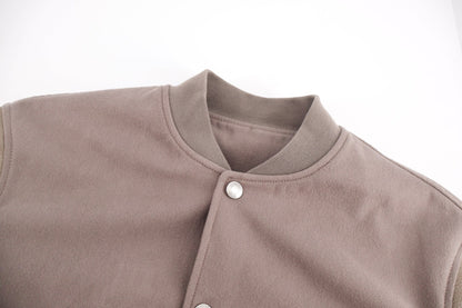 CD suede varsity jacket