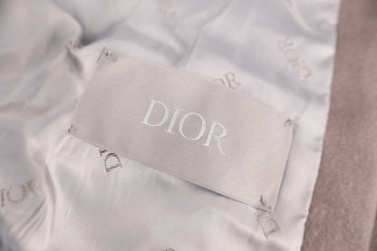 CD suede varsity jacket