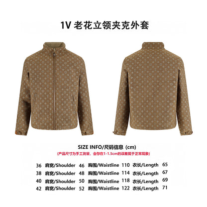 Louis mock neck jacket