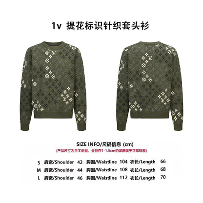 Louis jacquard sweater