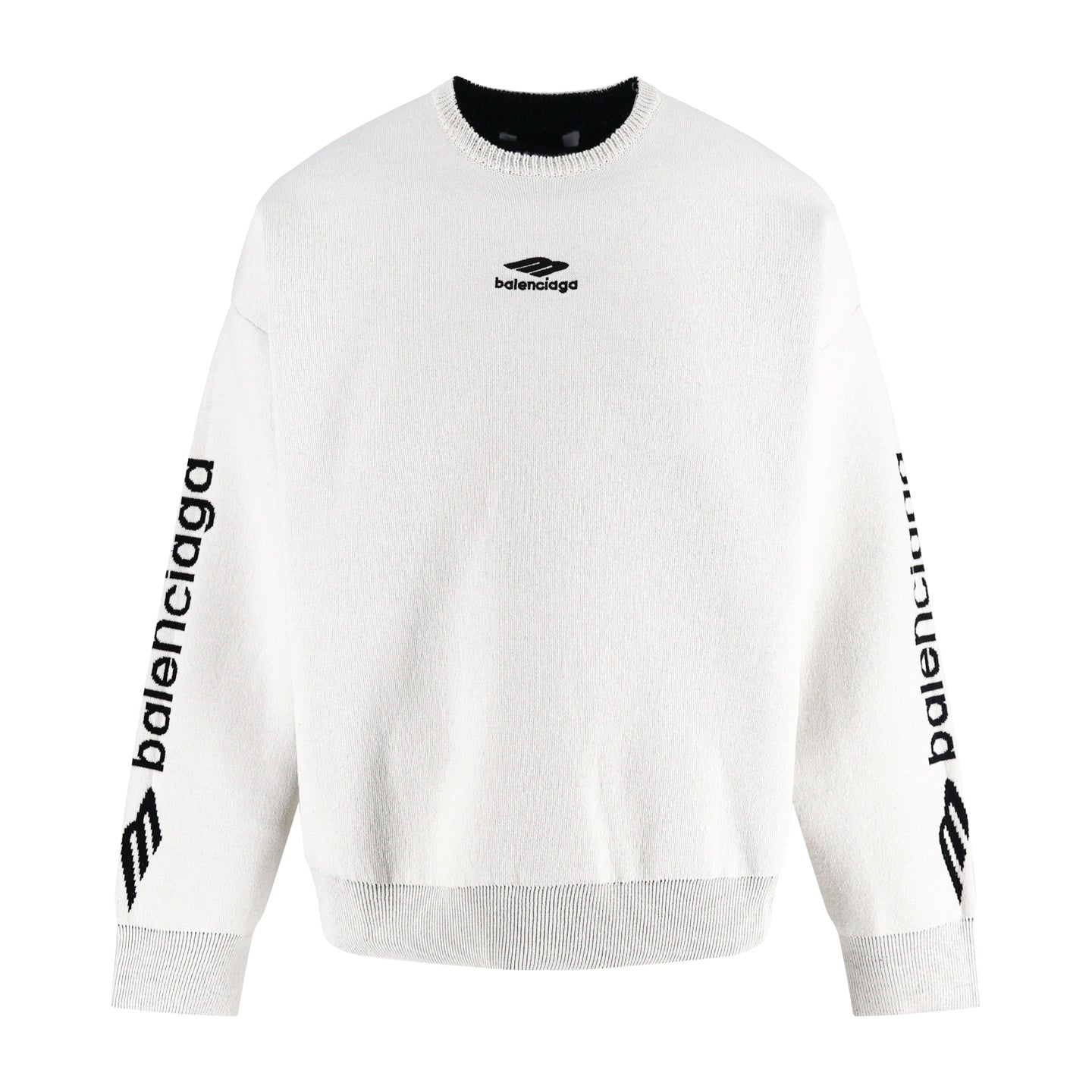 Balen ski-lnspired knit sweater