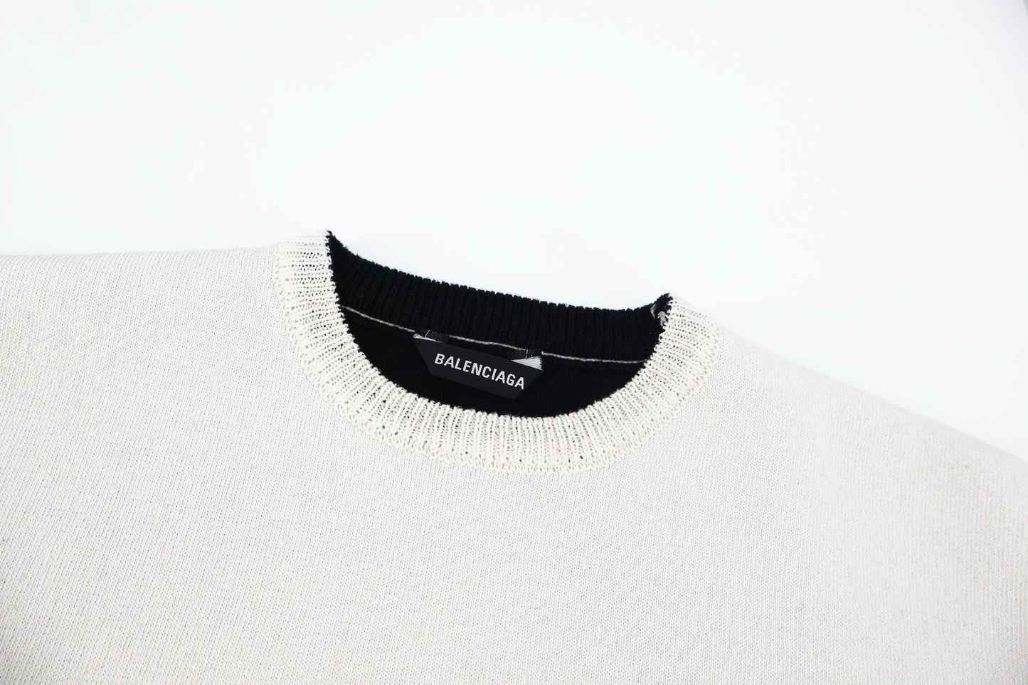 Balen ski-lnspired knit sweater