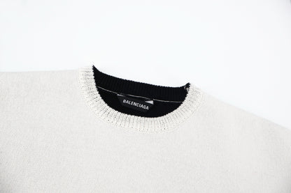 Balen ski-lnspired knit sweater