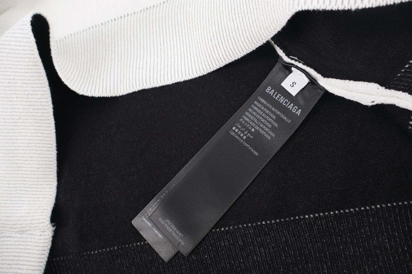 Balen ski-lnspired knit sweater