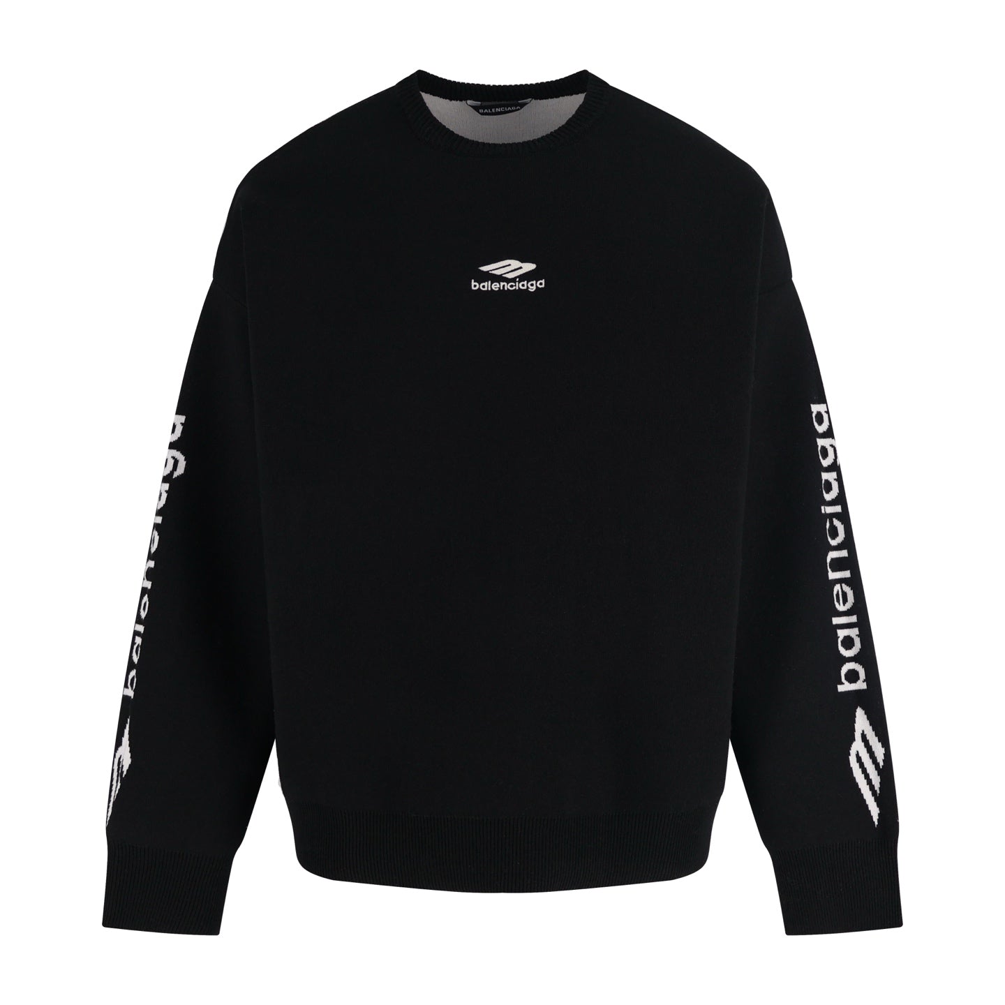 Balen ski-lnspired knit sweater