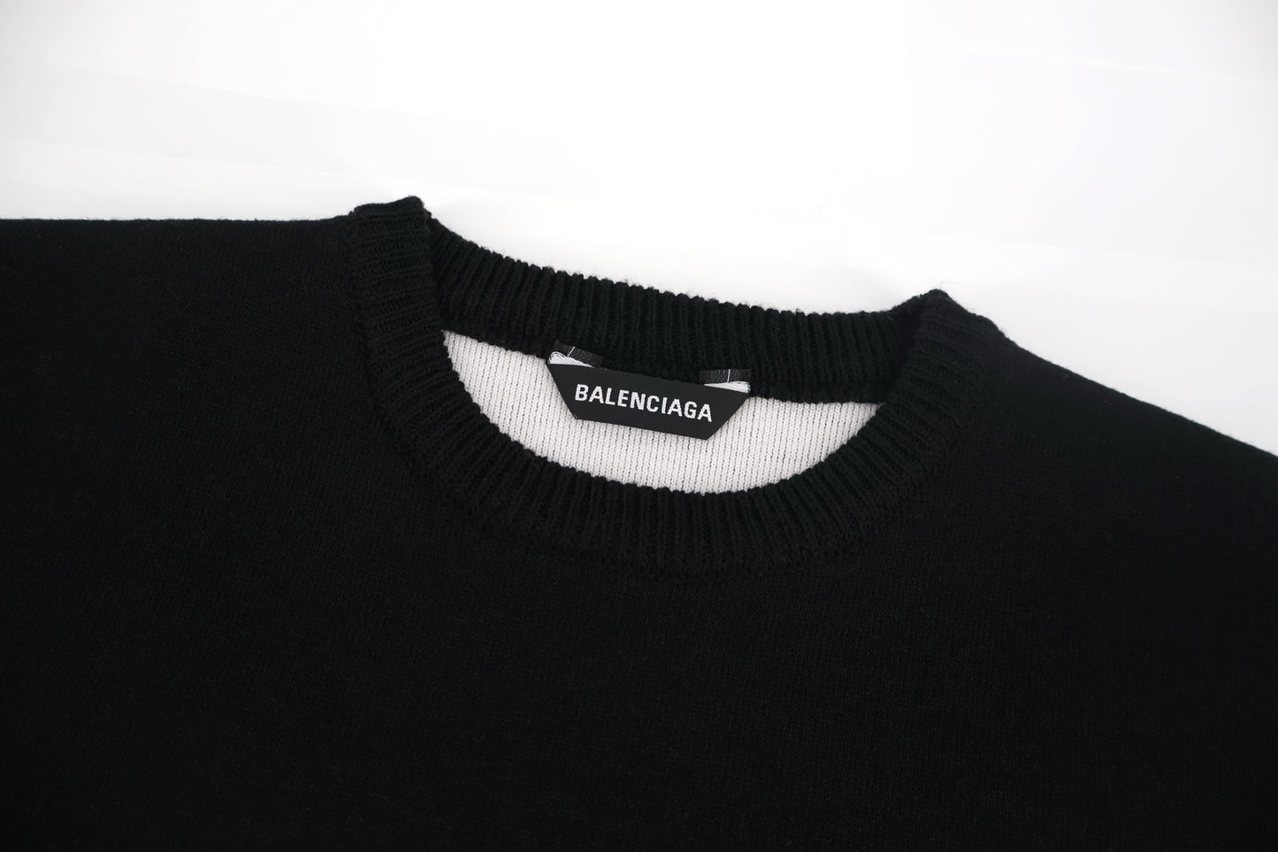 Balen ski-lnspired knit sweater
