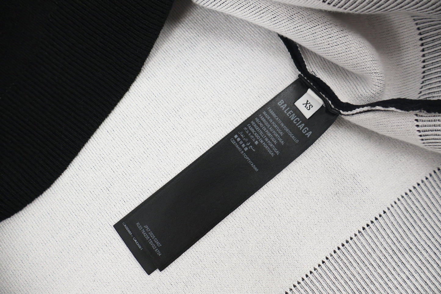 Balen ski-lnspired knit sweater