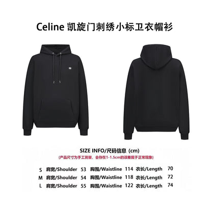 Cel embroidered hoodie