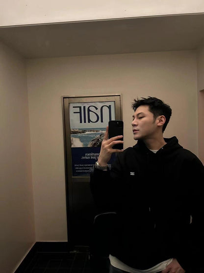 Cel embroidered hoodie