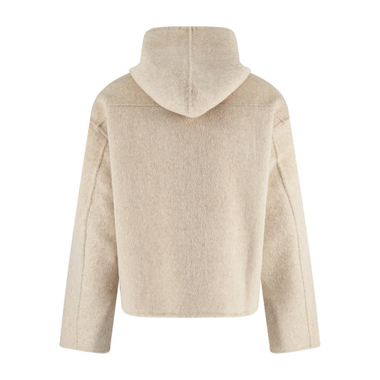 Acne reversible hoodie jacket