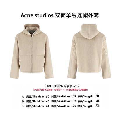 Acne reversible hoodie jacket