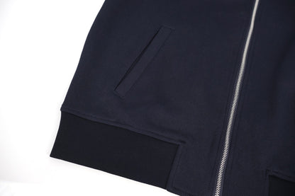 CD jacquard mock neck jacket