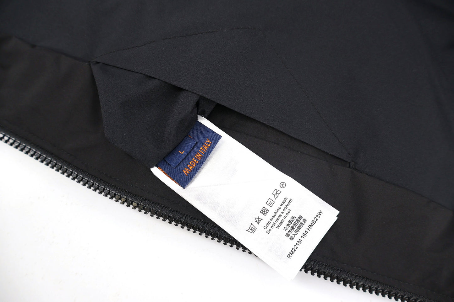 Louis full-zip down jacket