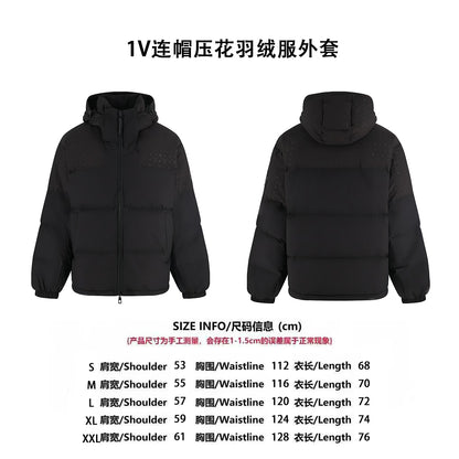 Louis full-zip down jacket