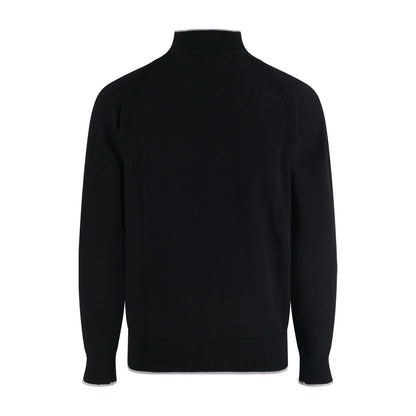 Mon mock neck knitted sweater